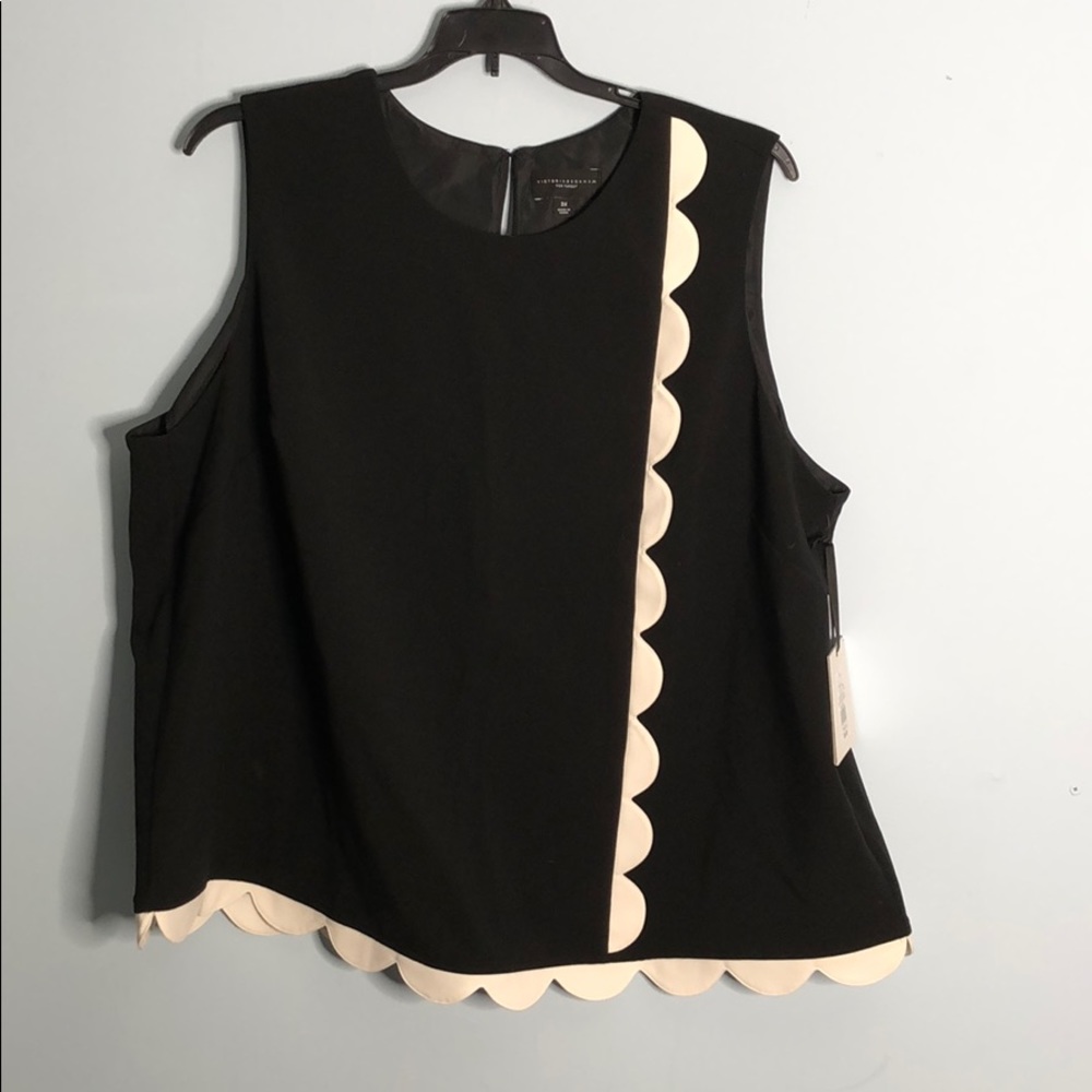 Victoria Beckham for Target sleeveless shirt 3X